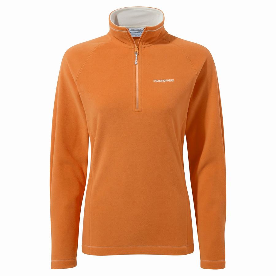 Jerséis Craghoppers Miska Half Zip Mujer Naranjas | PFP9824WQ