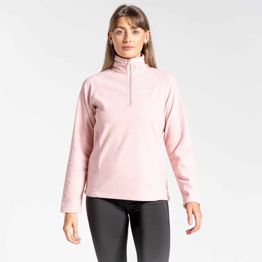 Jerséis Craghoppers Miska Half Zip Mujer Rosas | QPN4173DA