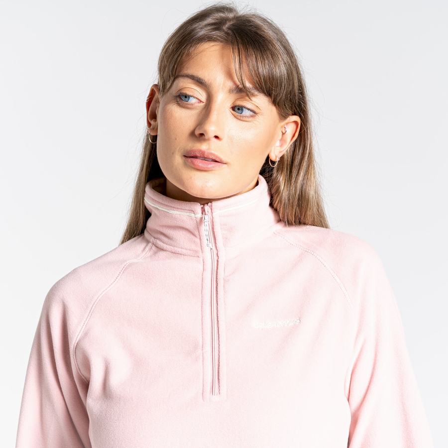 Jerséis Craghoppers Miska Half Zip Mujer Rosas | QPN4173DA