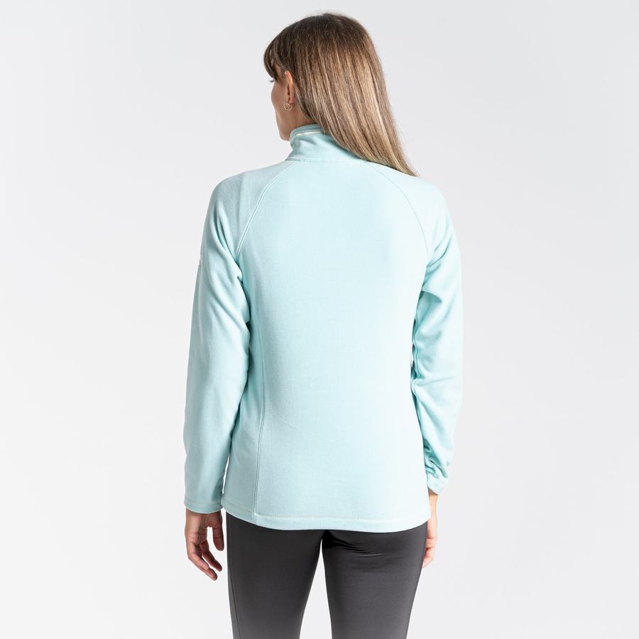 Jerséis Craghoppers Miska Half Zip Mujer Verdes | QRZ7253MD