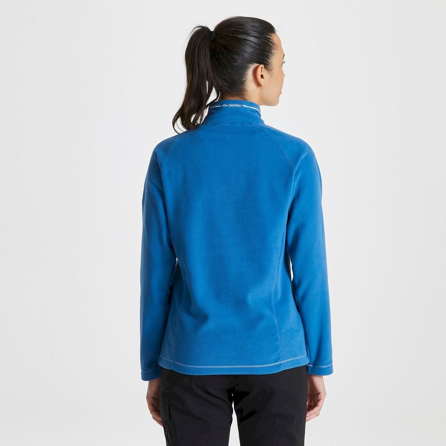 Jerséis Craghoppers Miska Half Zip Mujer Azules | ZHS8816AA