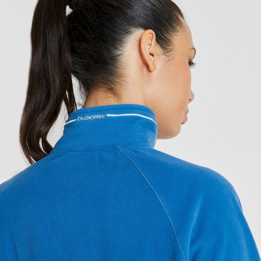 Jerséis Craghoppers Miska Half Zip Mujer Azules | ZHS8816AA