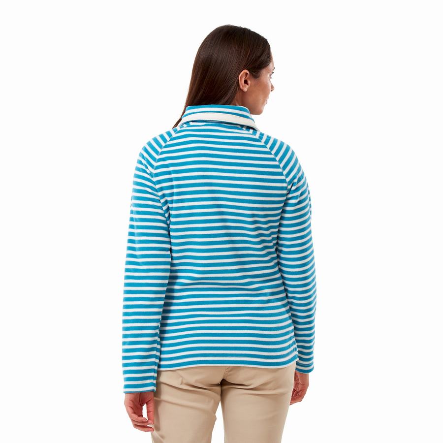 Jerséis Craghoppers Natalia Half Zip Mujer Azul Marino Azules | JME6873JJ