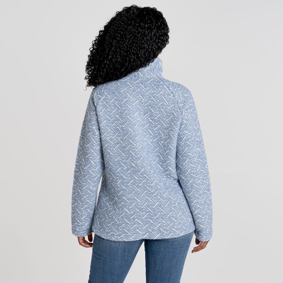 Jerséis Craghoppers Talladale Half Zip Mujer Azules | WGF2073PI