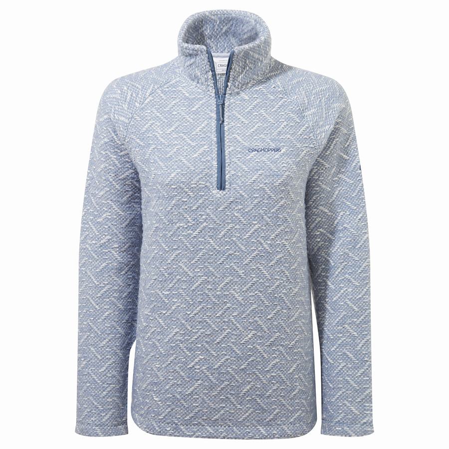 Jerséis Craghoppers Talladale Half Zip Mujer Azules | WGF2073PI