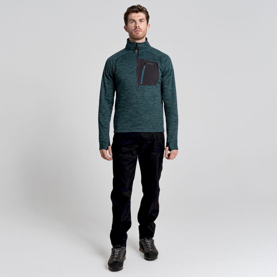 Jerséis Craghoppers Tarbert Half Zip Hombre Verdes | NJP8347AV