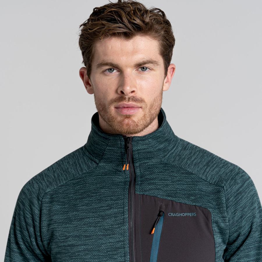 Jerséis Craghoppers Tarbert Half Zip Hombre Verdes | NJP8347AV