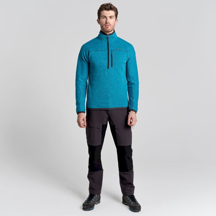 Jerséis Craghoppers Torney Half Zip Hombre Azules | IXH303JD