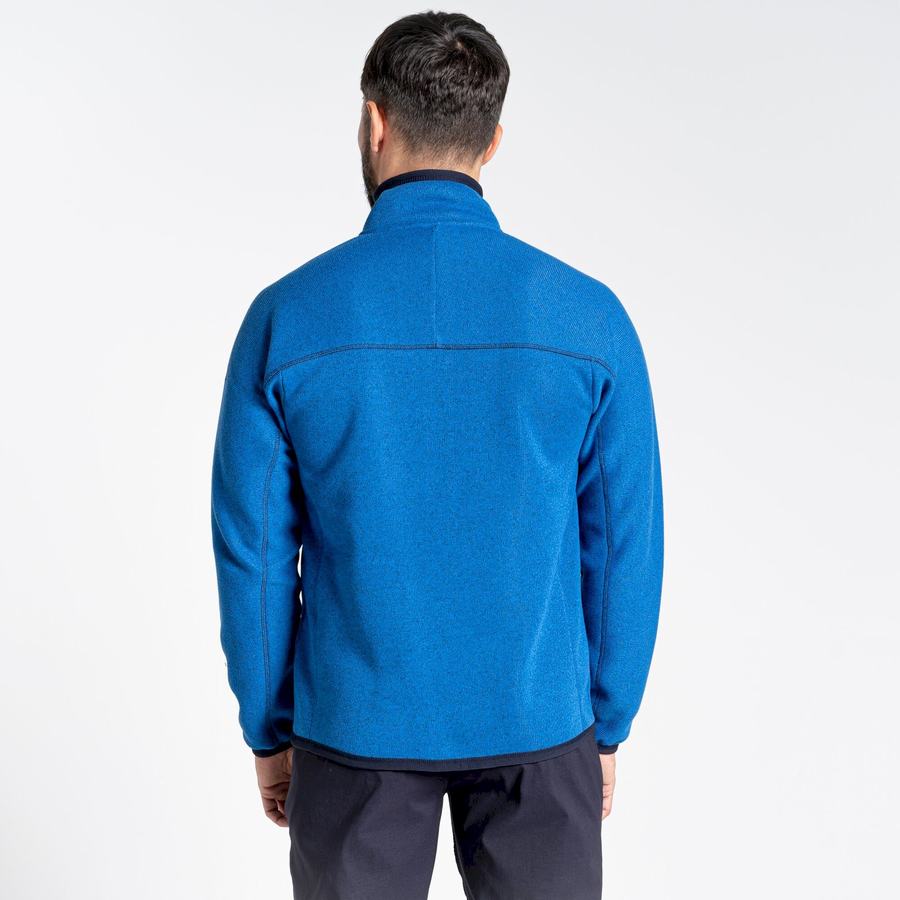 Jerséis Craghoppers Torney Half Zip Hombre Azules | SOV9123BX