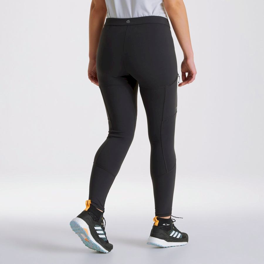 Leggins Craghoppers Dynamic Mujer Negros | HGI2358PV