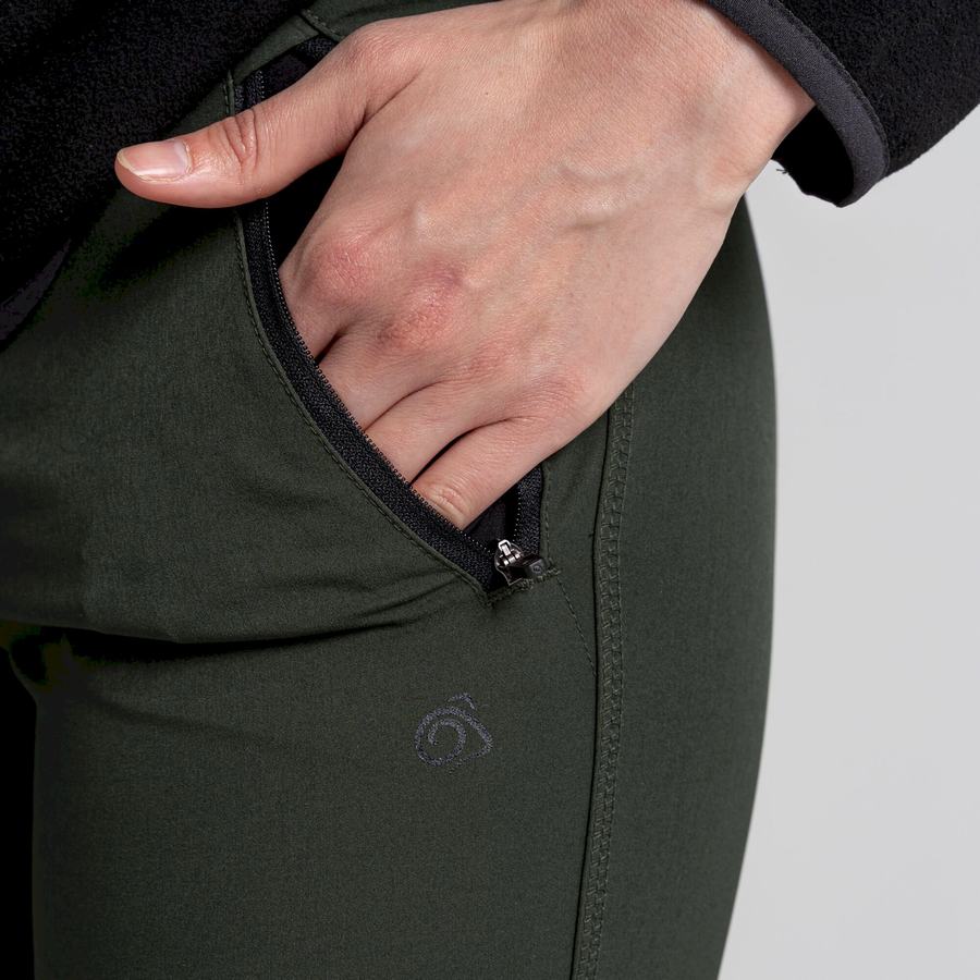 Leggins Craghoppers Expedition Mujer Verdes | GCU631DK