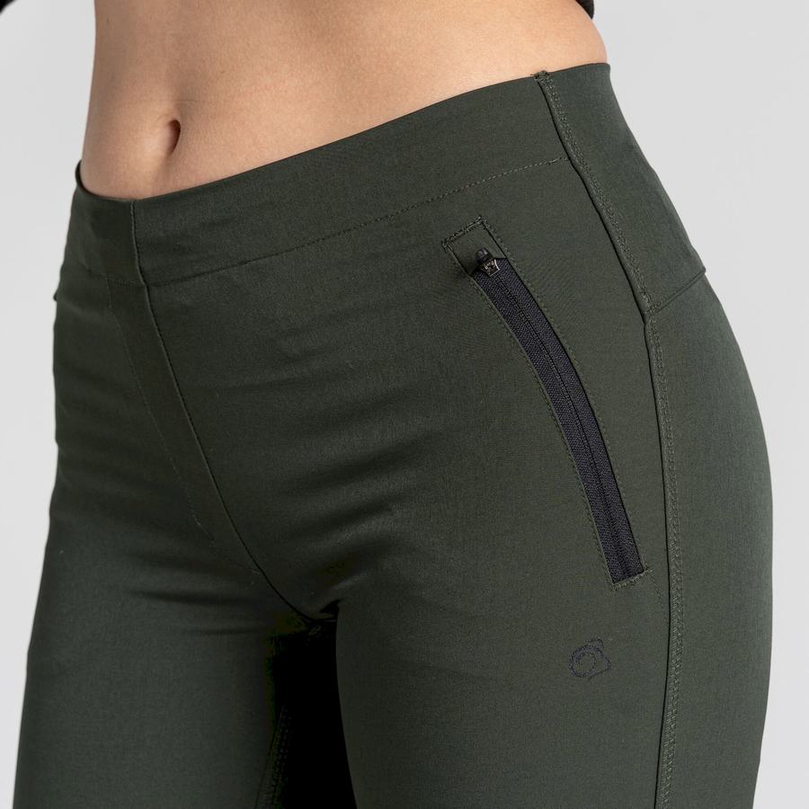 Leggins Craghoppers Expedition Mujer Verdes | GCU631DK