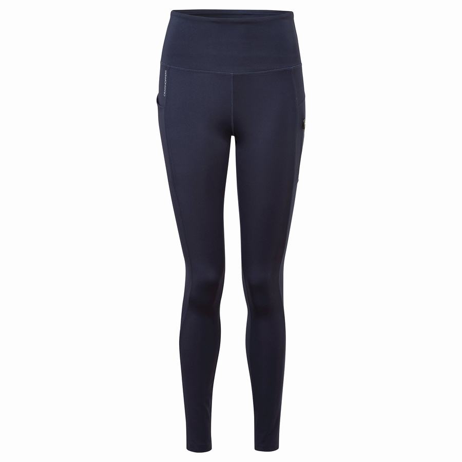 Leggins Craghoppers Kiwi Pro Mujer Azules Azul Marino | ANY599ZF