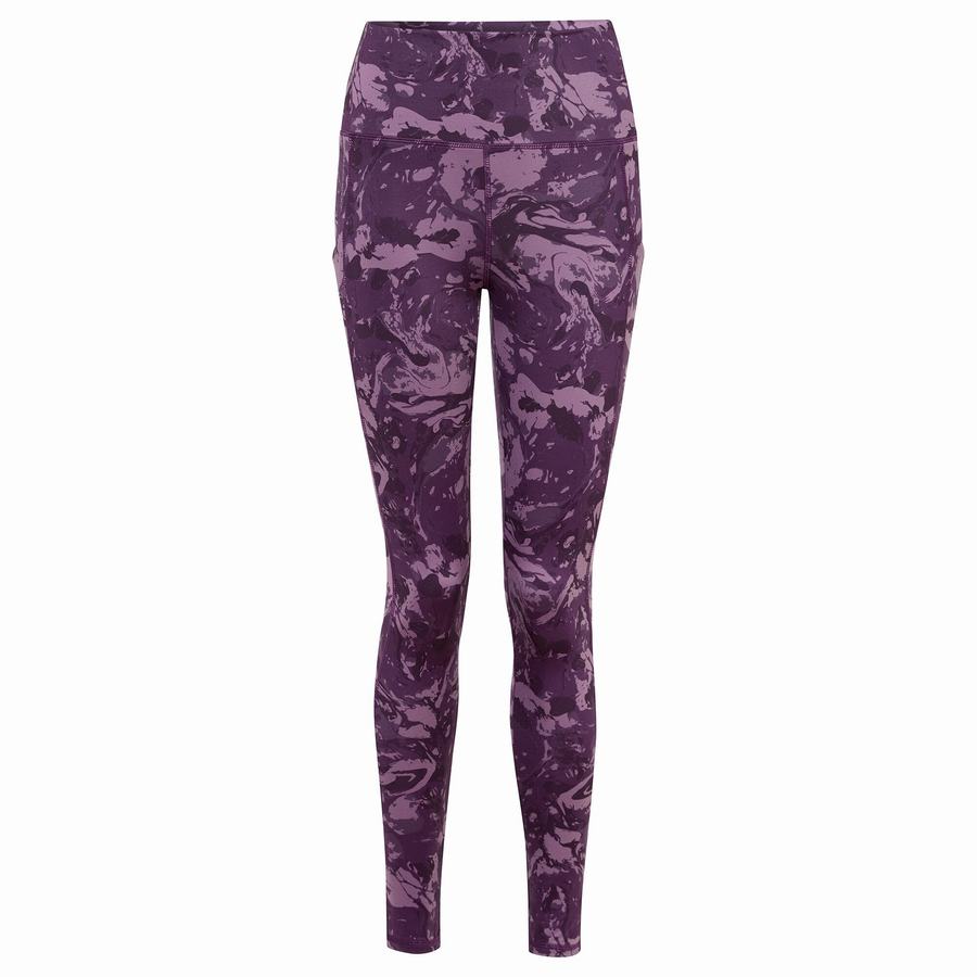 Leggins Craghoppers Kiwi Thermal Mujer Morados | PSU8448AS