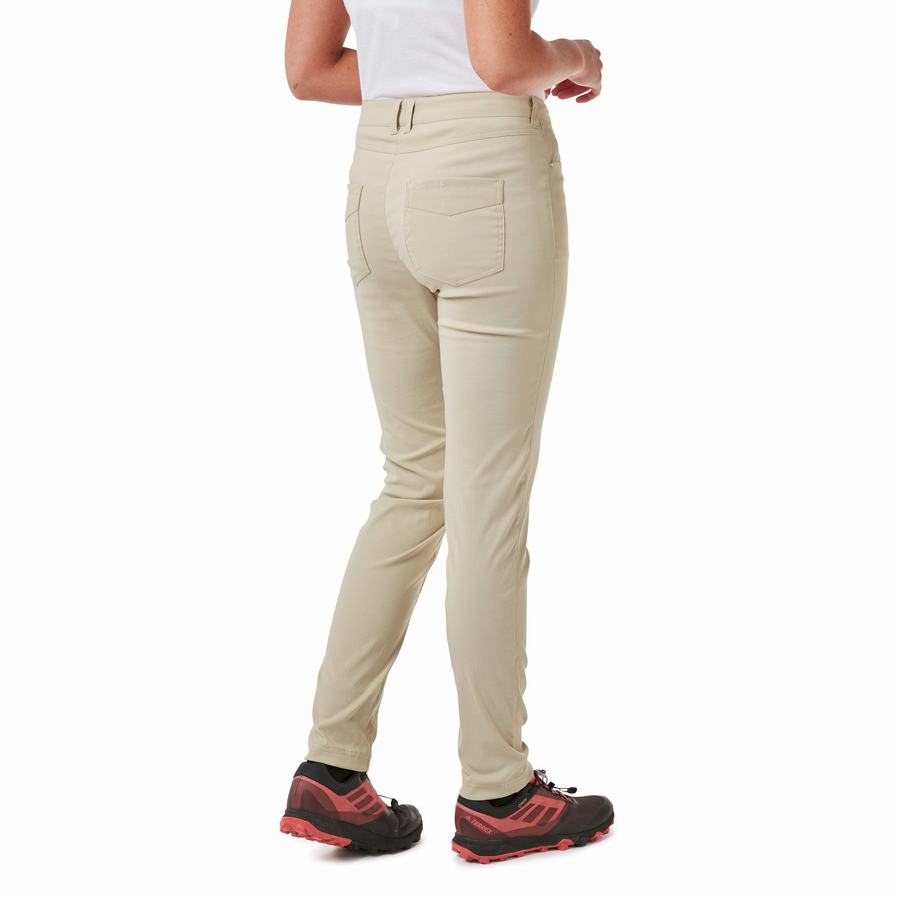 Pantalones Craghoppers Adventure Mujer Marrom | JOF3753PM