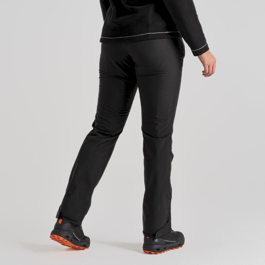 Pantalones Craghoppers Airedale II Impermeables Mujer Negros | HFZ9588IE