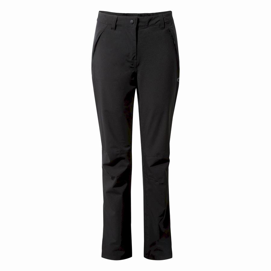 Pantalones Craghoppers Airedale Mujer Negros | VEQ681XA