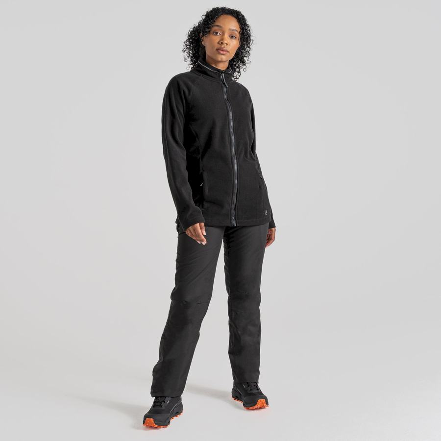 Pantalones Craghoppers Aysgarth II Thermo Impermeables Mujer Negros | JVZ9663WP