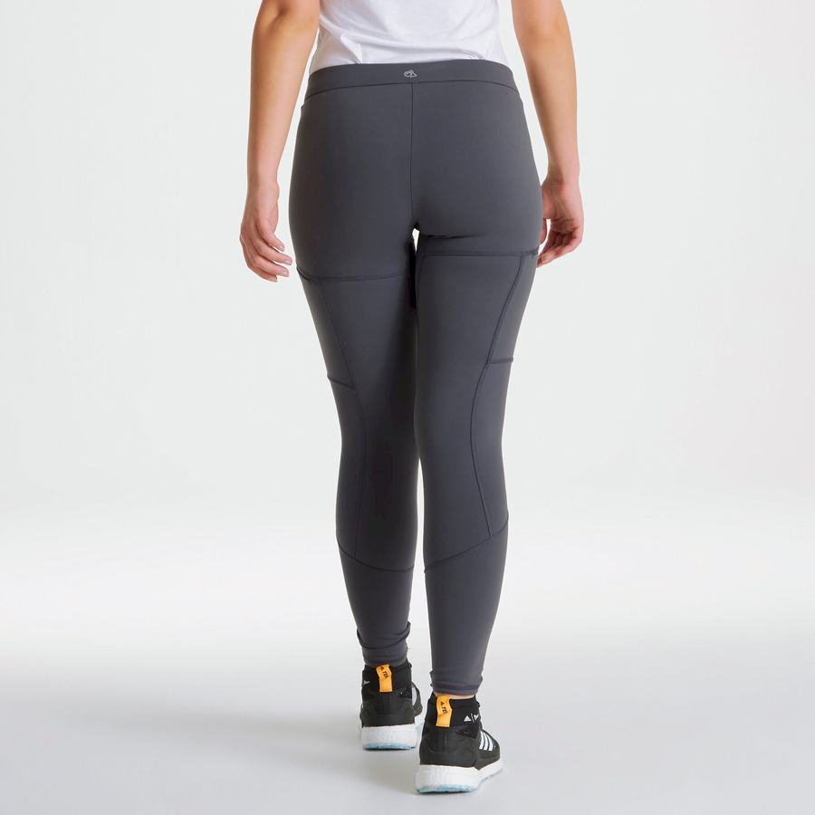 Pantalones Craghoppers Dynamic Mujer Grises Oscuro | XLS4354FC