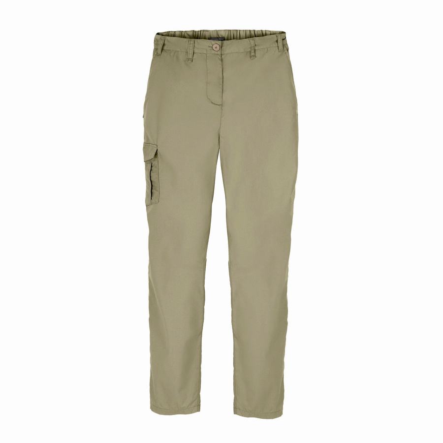 Pantalones Craghoppers Expert Kiwi Mujer Kaki | HUC4945CX