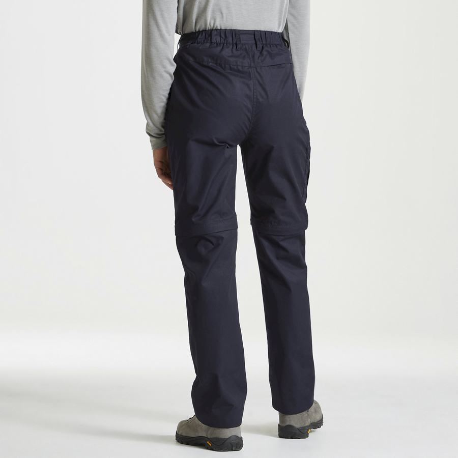 Pantalones Craghoppers Expert Kiwi Mujer Azul Marino | YGT4254AB