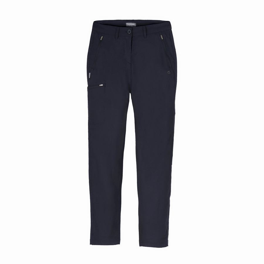 Pantalones Craghoppers Expert Kiwi Pro Stretch Mujer Azul Marino | AFO8567LR