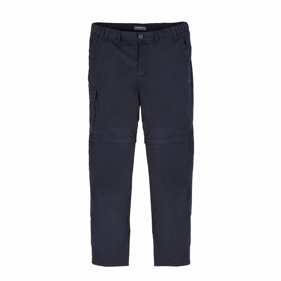 Pantalones Craghoppers Expert Kiwi Tailored Mujer Azul Marino | EUD1148GT