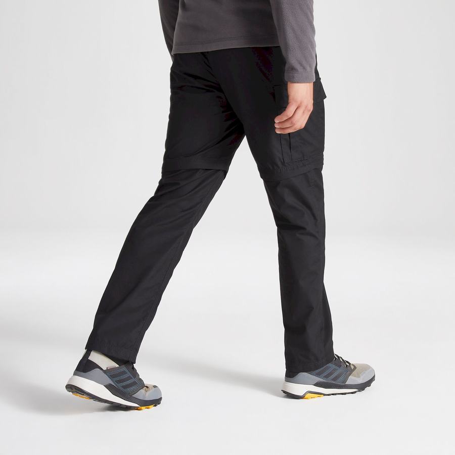 Pantalones Craghoppers Expert Kiwi Tailored Mujer Negros | OCX8530ZX