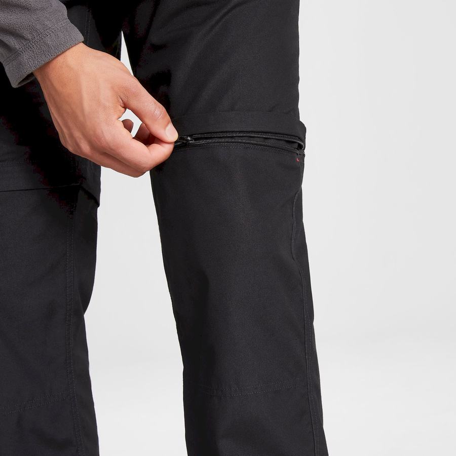 Pantalones Craghoppers Expert Kiwi Tailored Mujer Negros | OCX8530ZX