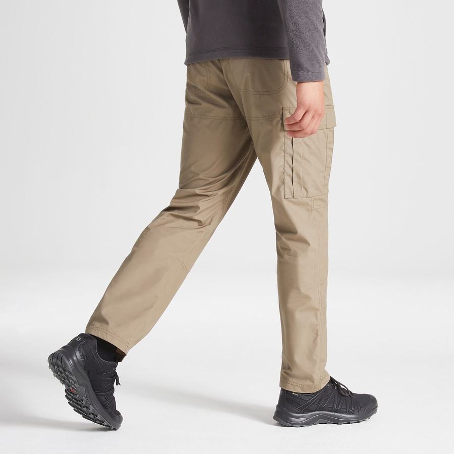 Pantalones Craghoppers Expert Kiwi Tailored Hombre Kaki | ORL9492BA