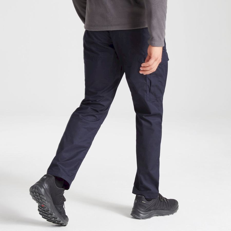 Pantalones Craghoppers Expert Kiwi Tailored Hombre Azul Marino | SHC7072JB