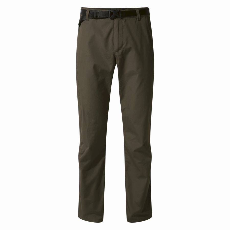 Pantalones Craghoppers Kiwi Boulder Hombre Verdes Oscuro | HQS1662NQ