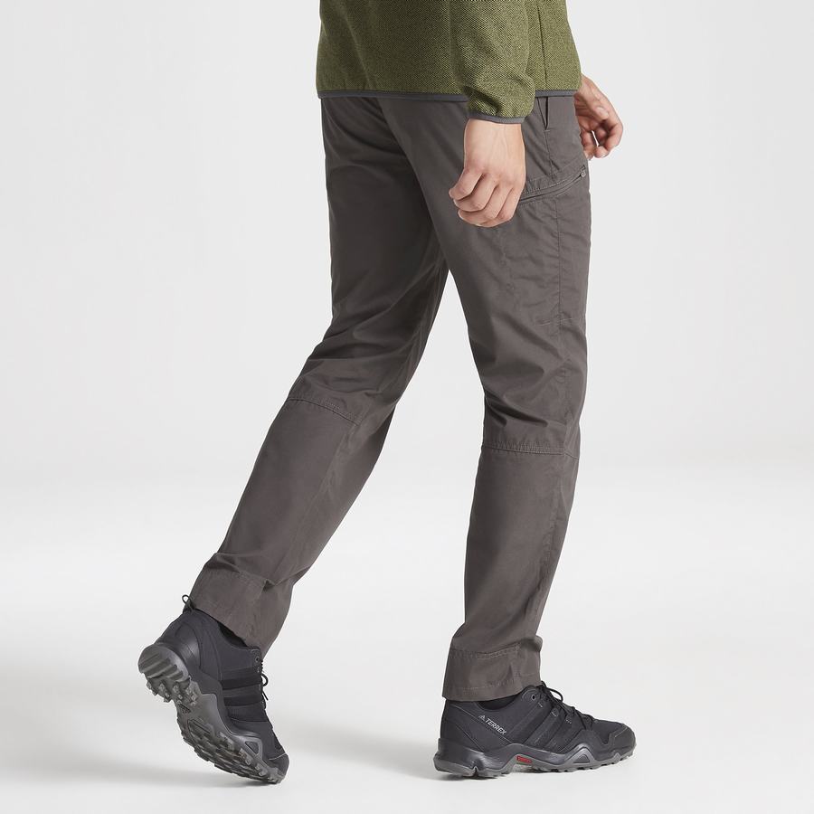 Pantalones Craghoppers Kiwi Boulder Slim Hombre Grises | TQA3315EH