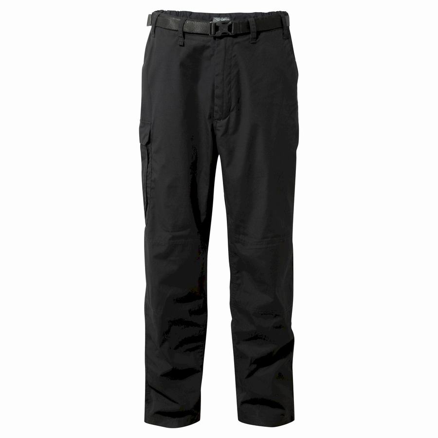 Pantalones Craghoppers Kiwi Classic Hombre Negros | NTT323HY