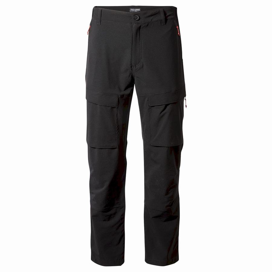 Pantalones Craghoppers Kiwi Pro Expedition Hombre Negros | YSJ1490BJ