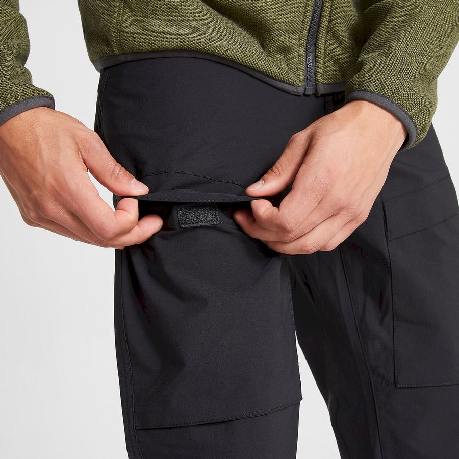 Pantalones Craghoppers Kiwi Pro Expedition Hombre Negros | YSJ1490BJ