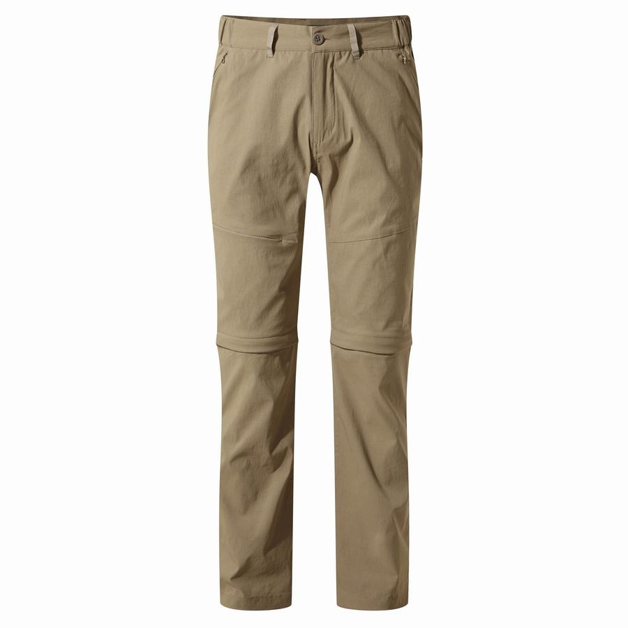 Pantalones Craghoppers Kiwi Pro II Hombre Kaki | NYG1079BJ