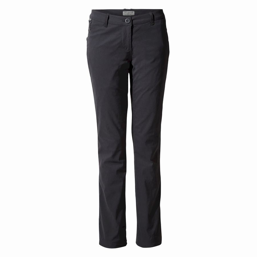 Pantalones Craghoppers Kiwi Pro II Invierno Forro Mujer Grises Oscuro | WZK7824GY