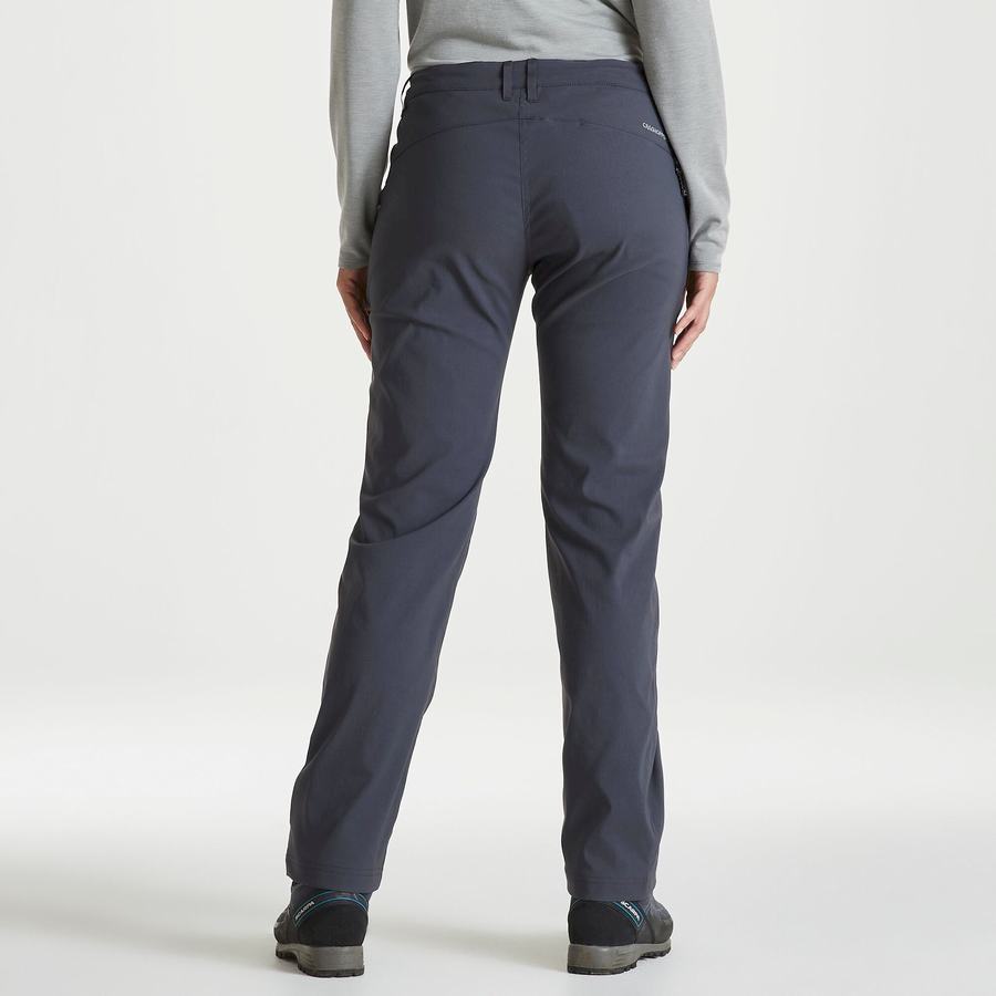 Pantalones Craghoppers Kiwi Pro II Invierno Forro Mujer Grises Oscuro | WZK7824GY