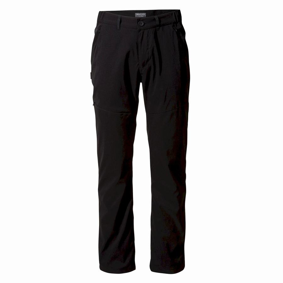 Pantalones Craghoppers Kiwi Pro II Invierno Forro Hombre Negros | ZWZ1126AR