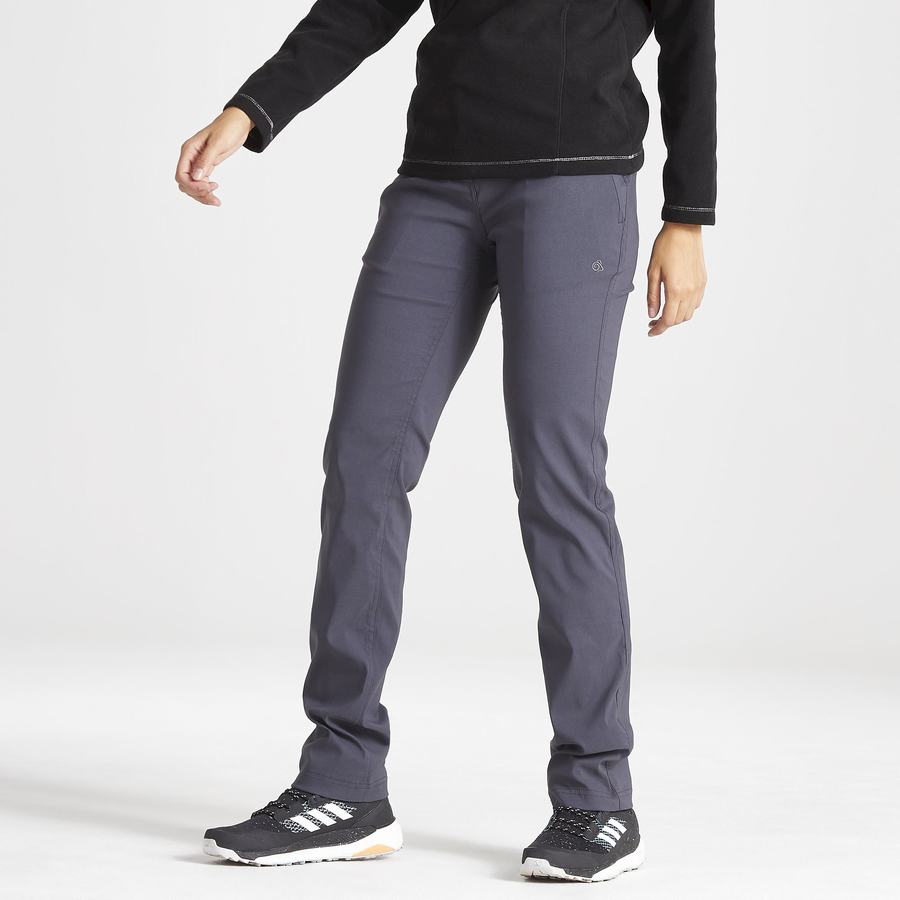 Pantalones Craghoppers Kiwi Pro II Mujer Grises Oscuro | KQH4188IM