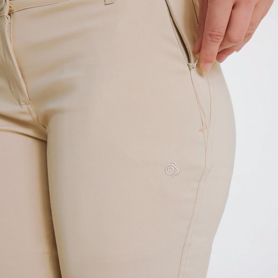 Pantalones Craghoppers Kiwi Pro II Mujer Marrom | LRW4821NL