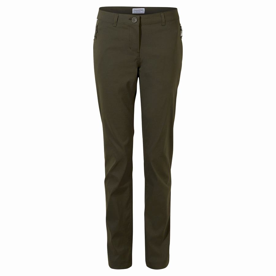 Pantalones Craghoppers Kiwi Pro II Mujer Kaki | ZZQ9394OO