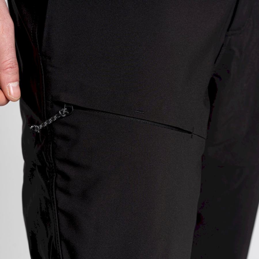 Pantalones Craghoppers Kiwi Pro Softshell Hombre Negros | AVJ10088MA