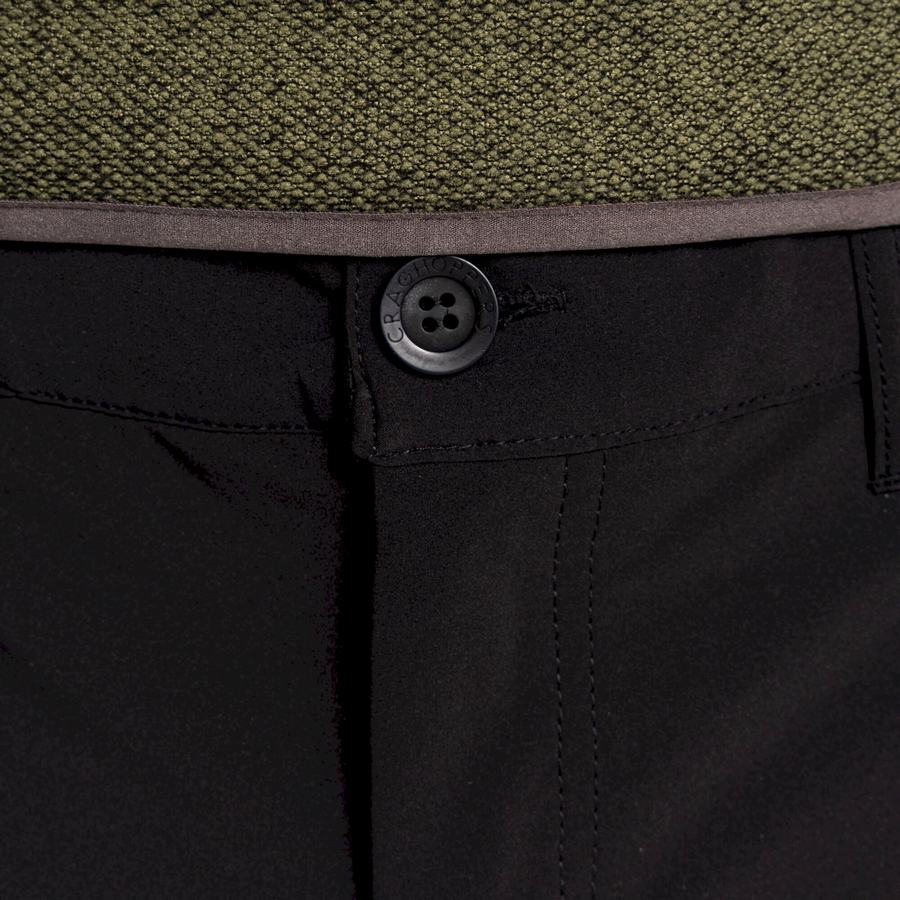 Pantalones Craghoppers Kiwi Pro Softshell Hombre Negros | AVJ10088MA