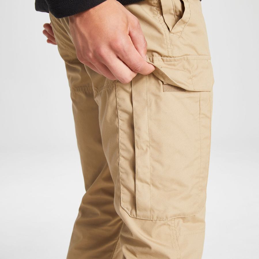 Pantalones Craghoppers Kiwi Slim Hombre Kaki | YOD7510CT