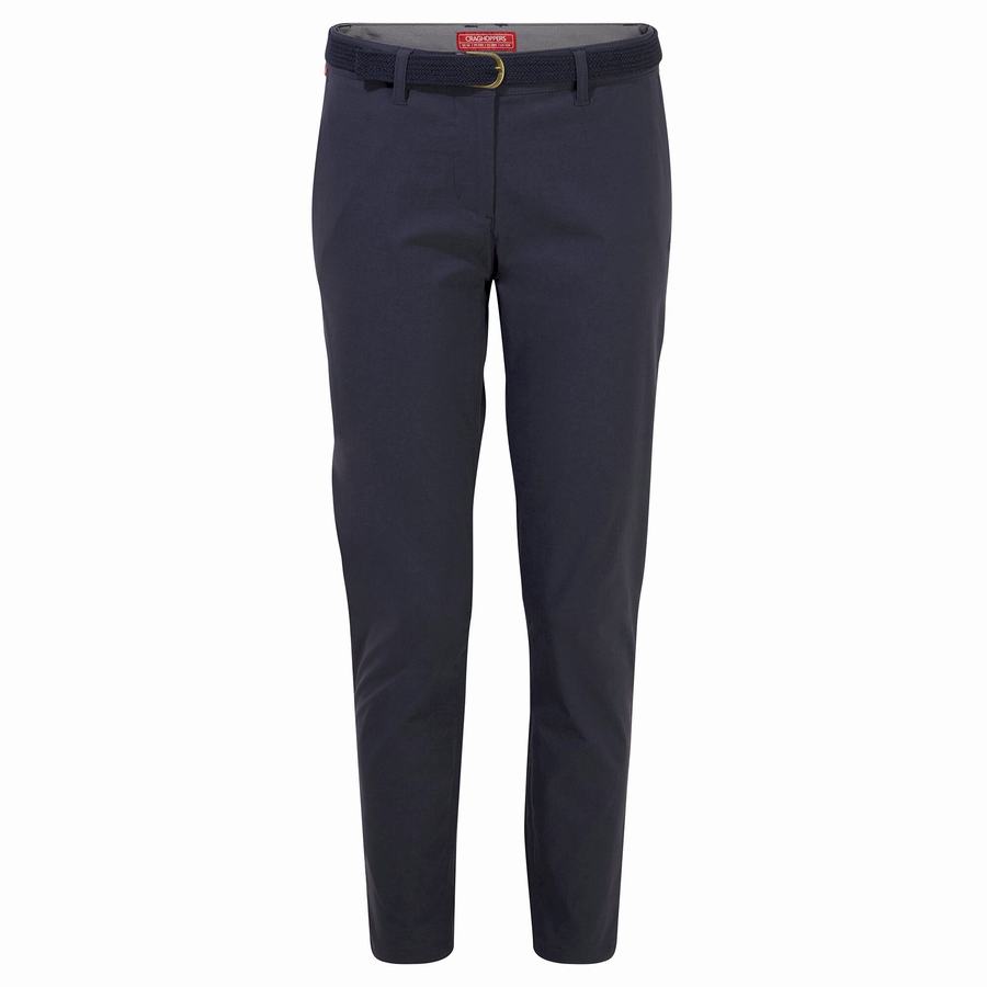 Pantalones Craghoppers NosiLife Briar Mujer Azul Marino | HWM9758YI