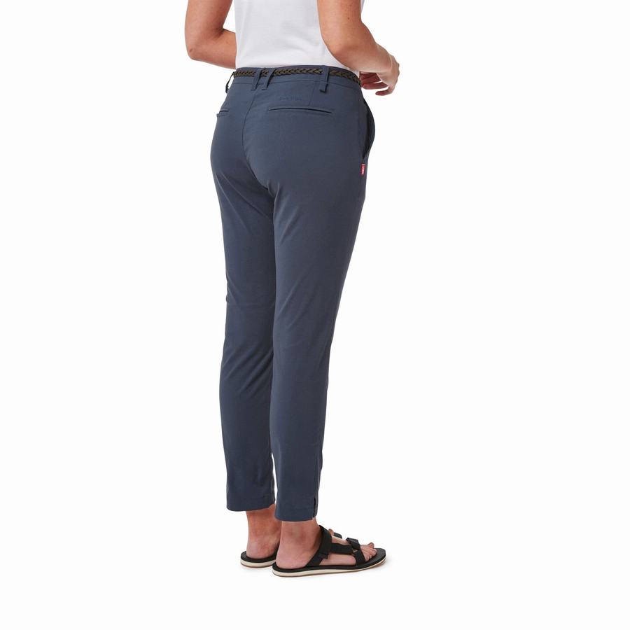 Pantalones Craghoppers NosiLife Briar Mujer Azul Marino | HWM9758YI