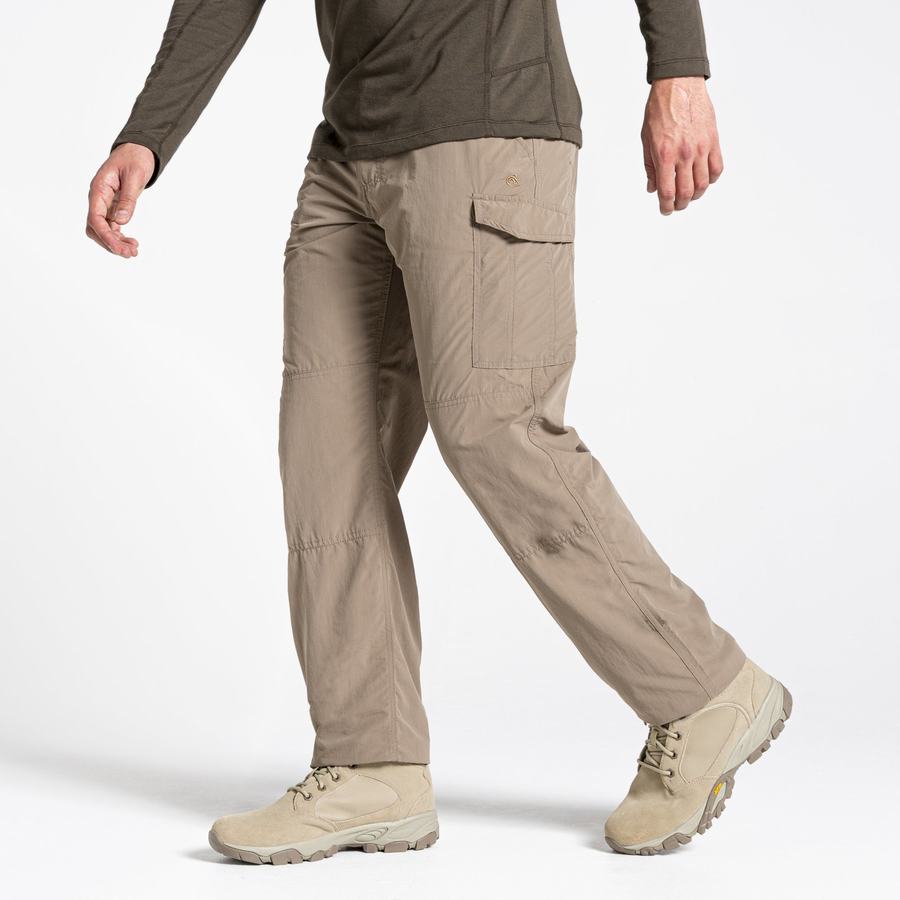 Pantalones Craghoppers NosiLife Cargo II Hombre Kaki | MQC5189OS