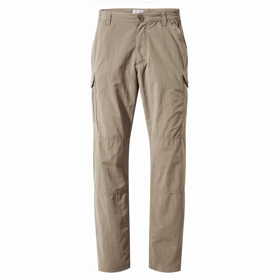 Pantalones Craghoppers NosiLife Cargo II Hombre Kaki | MQC5189OS